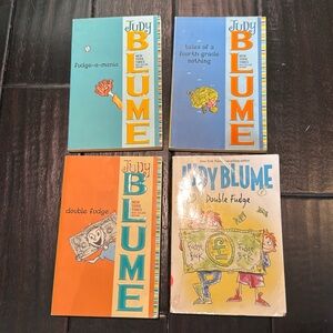 4 Chapter Books by Judy Blume